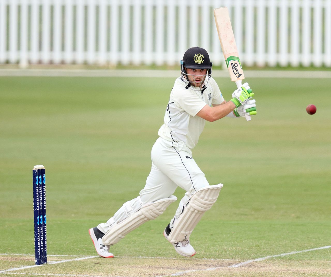 Josh Inglis made his second century of the season, Victoria v Western Australia, Sheffield Shield, Karen Rolton Oval, November 10, 2020