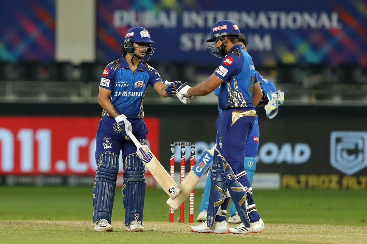 Rohit Sharma and Ishan Kishan added 47 runs together, Mumbai Indians vs Delhi Capitals, IPL 2020 final, Dubai, November 10, 2020