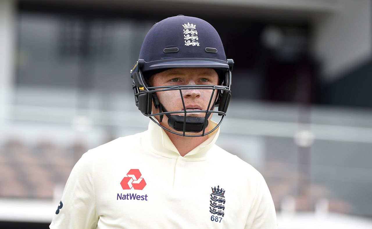 Ollie Pope strides out, New Zealand v England, 2nd Test, Hamilton, December 2, 2019