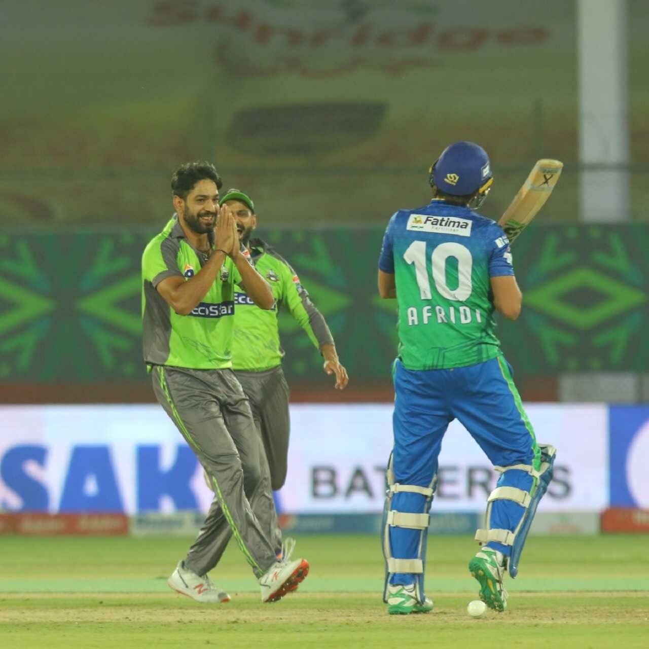 Haris Rauf apologises to Shahid Afridi after dismissing him, Multan Sultans v Lahore Qalandars, PSL 2020 Eliminator 2, Karachi, November 15, 2020