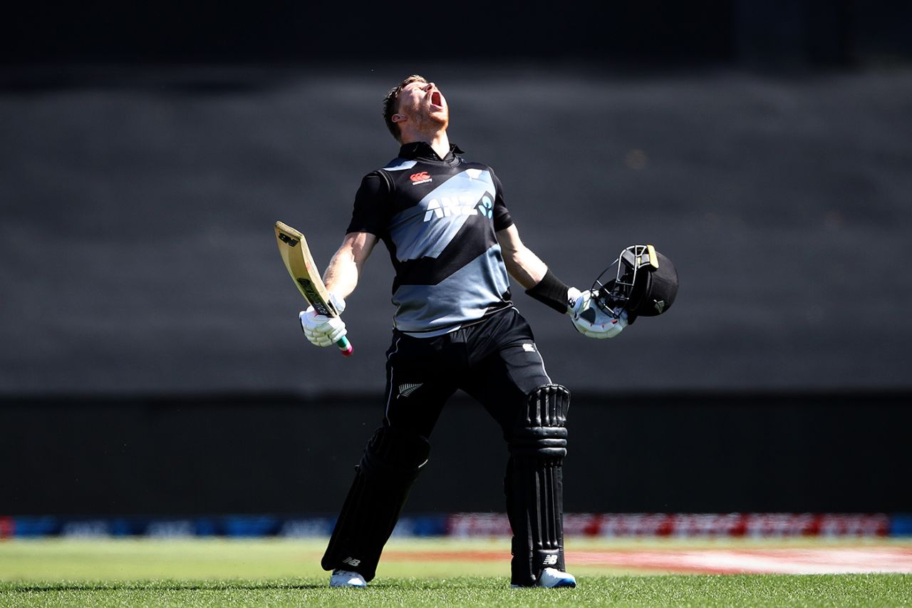 Glenn Phillips roars after bringing up his hundred, New Zealand vs West Indies, 2nd T20I, Mount Maunganui, November 29, 2020