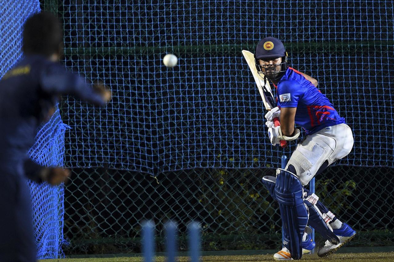 Dinesh Chandimal in the nets, Lanka Premier League (LPL), November 25, 2020