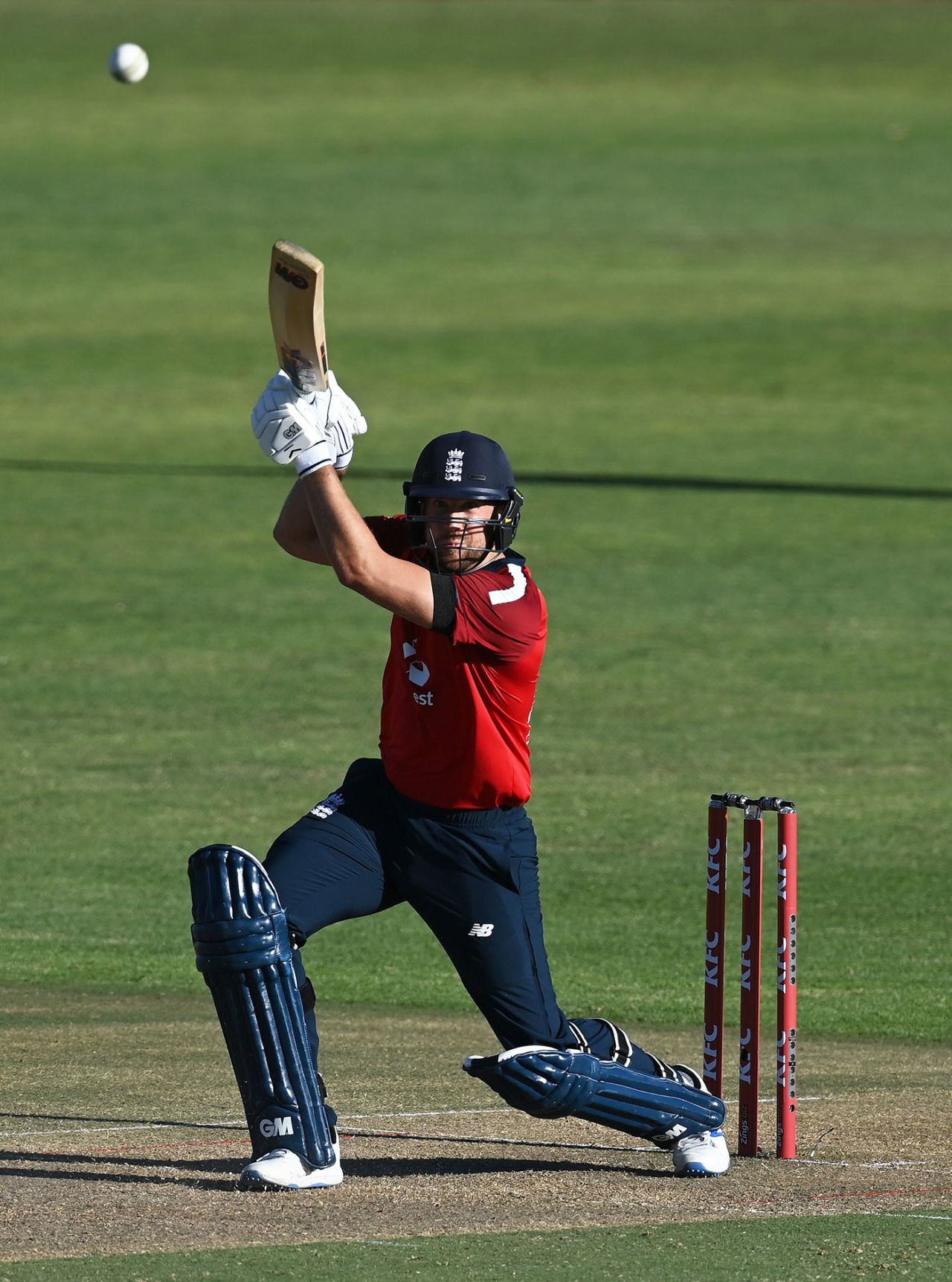 Dawid Malan drives on the up through the covers, South Africa vs England, 2nd T20I, Paarl, November 29, 2020