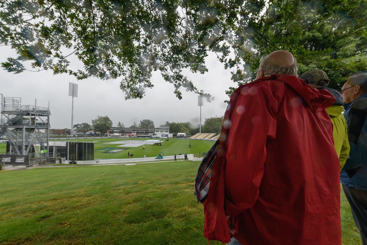 Rain messed with the start of the 2020 New Zealand Test summer, New Zealand vs West Indies, 1st Test, Hamilton, 1st day, December 3, 2020 