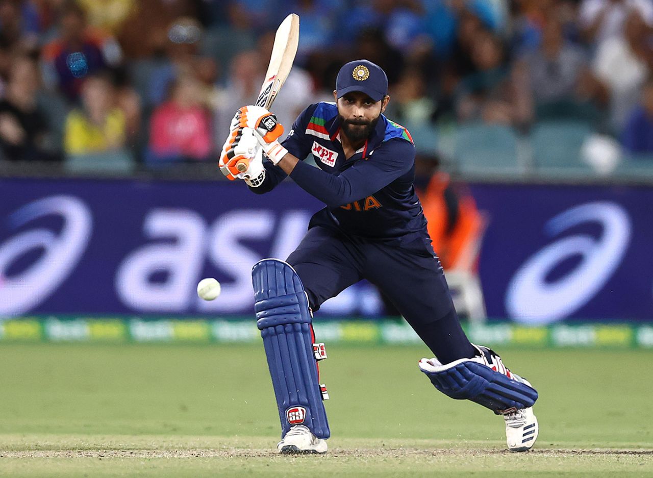 Ravindra Jadeja scored an unbeaten 44 off 23 balls, Australia vs India, 1st T20I, Canberra, December 4, 2020