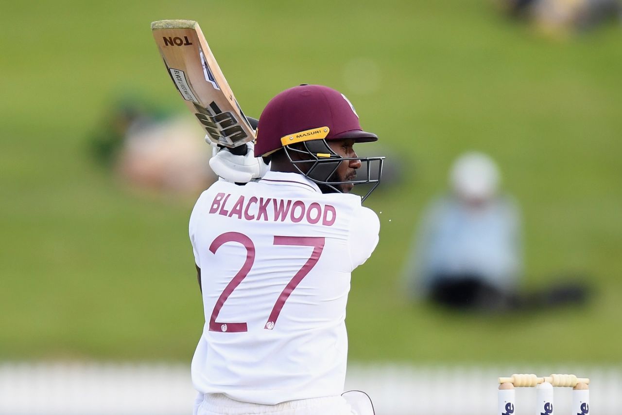 Jermaine Blackwood waged a lone battle in the second innings, New Zealand vs West Indies, 1st Test, Hamilton, 3rd day, December 5, 2020