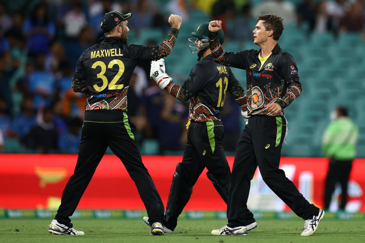 Mitchell Swepson took figures of 1 for 25, Australia vs India, 2nd T20I, Sydney, December 6, 2020