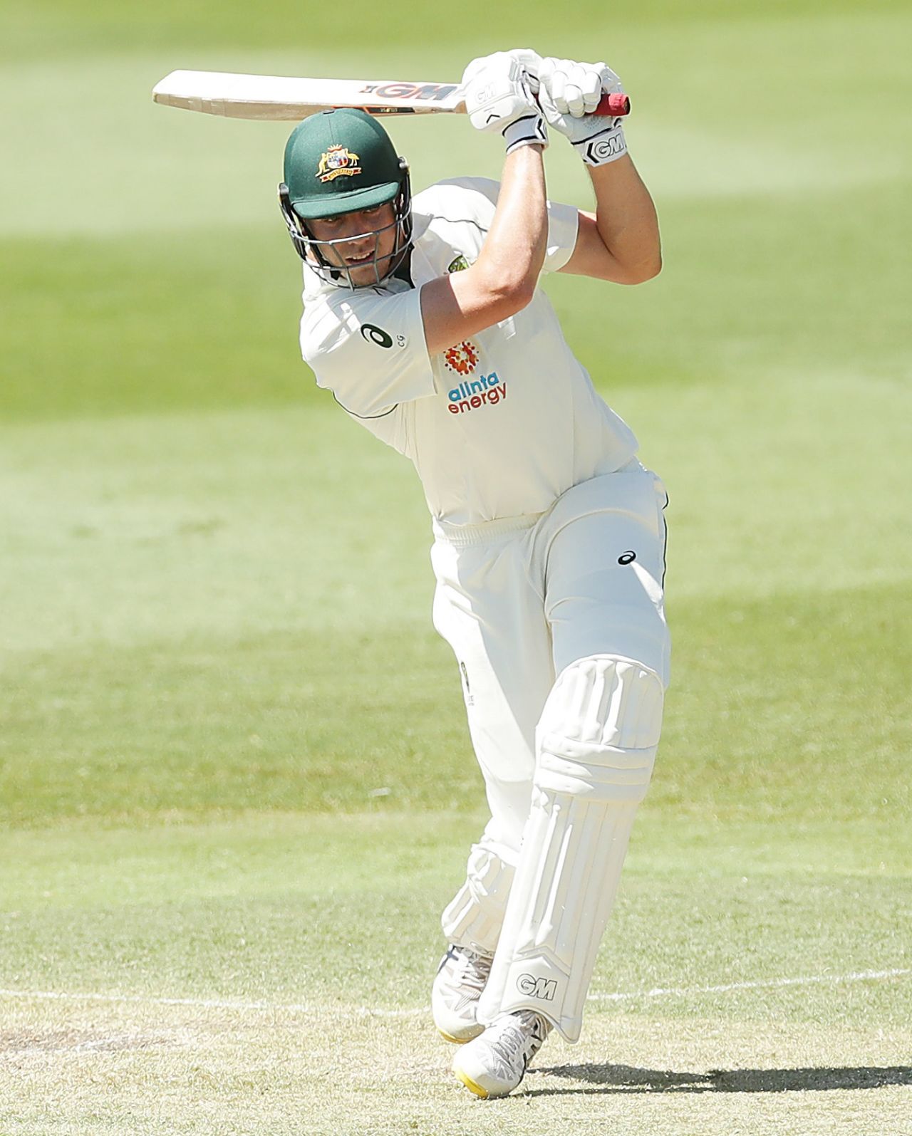 Cameron Green drives down the ground, Australia A vs Indians, Tour game, Sydney, 2nd day, December 7, 2020