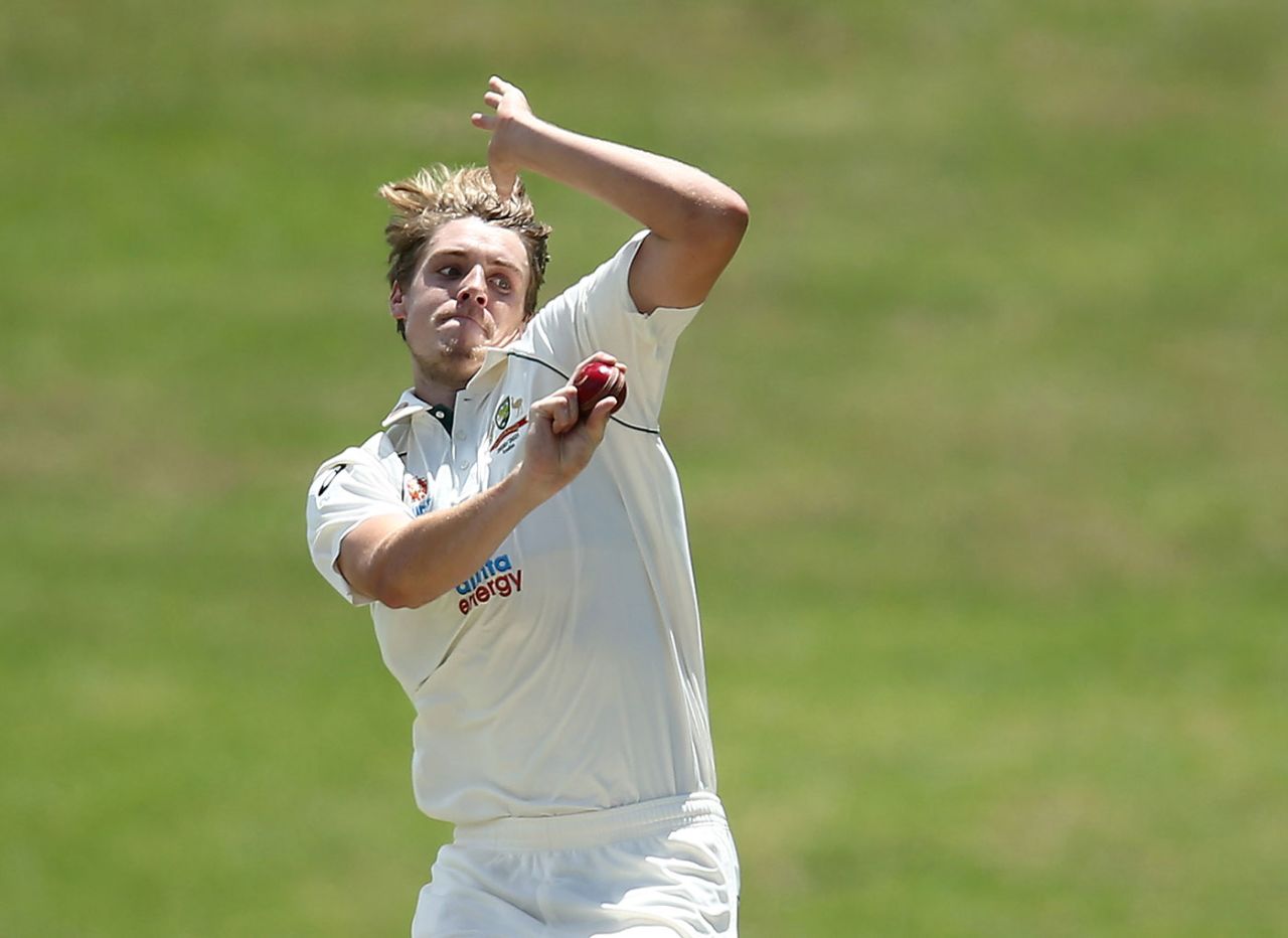 Cameron Green followed his century with wickets, Australia A v Indians, Tour match, Drummoyne Oval, December 8, 2020