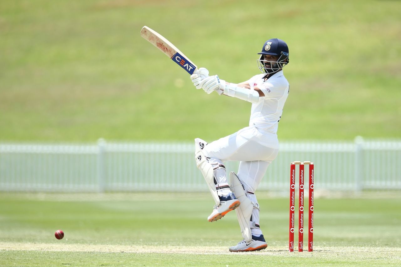 Ajinkya Rahane plays a pull, Australia A vs Indians, Tour match, Drummoyne Oval, day 3, December 8, 2020