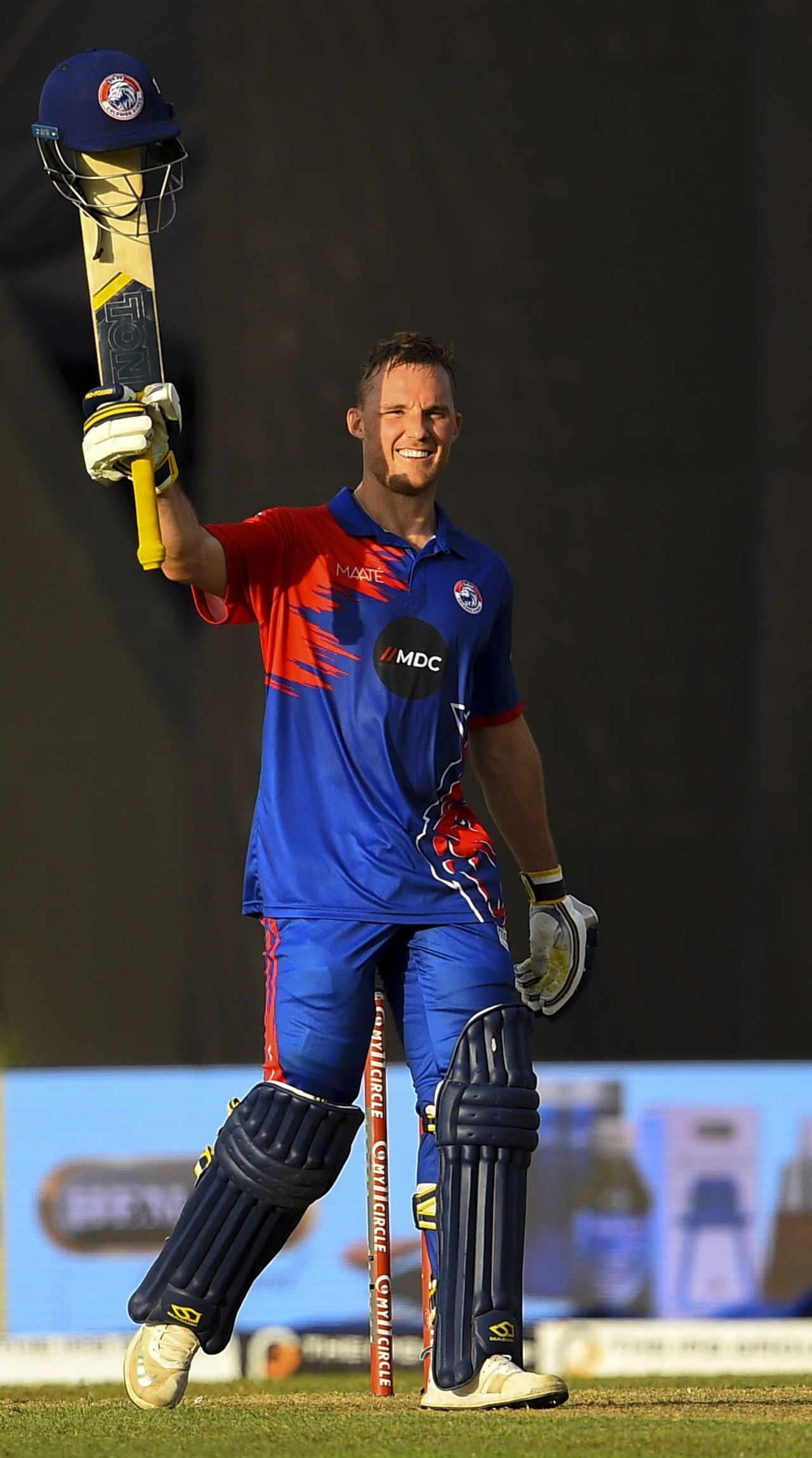 Laurie Evans brings up a 60-ball hundred, Colombo Kings v Jaffna Stallions, Hambantota, December 10, 2020