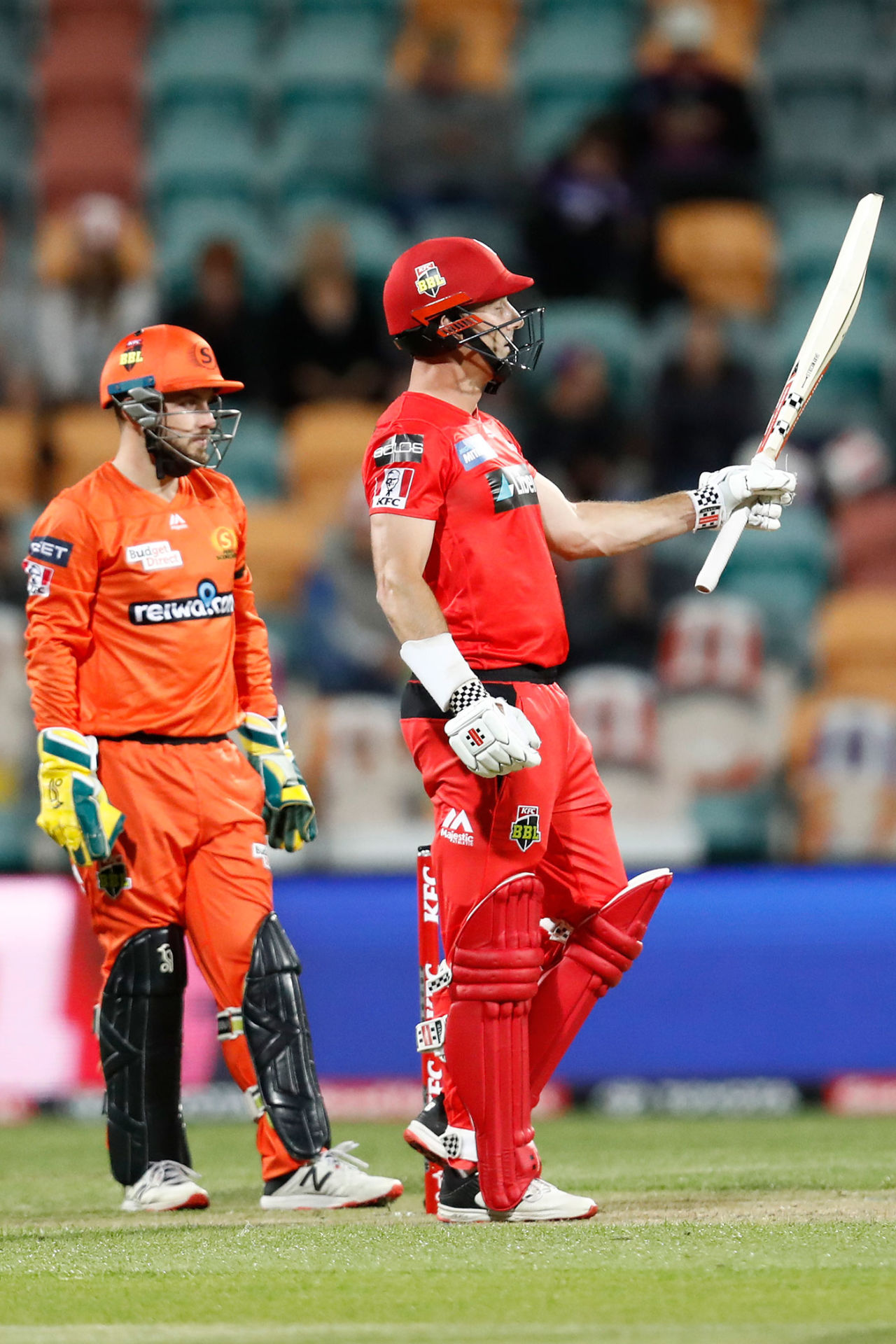 Shaun Marsh anchored Renegades' run-chase with a fine fifty, Melbourne Renegades v Perth Scorchers, Hobart, December 12, 2020