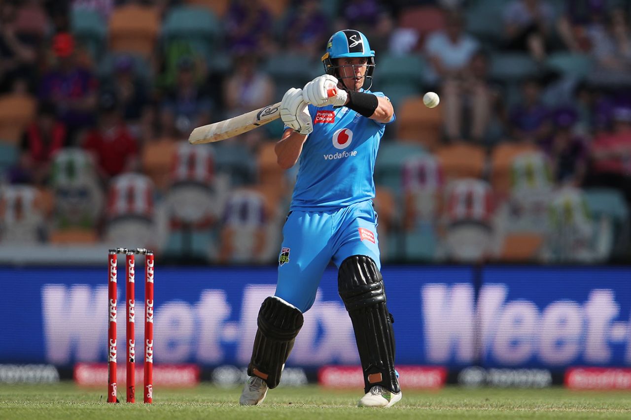 Daniel Worrall smashed his maiden T20 fifty, Hobart Hurricanes vs Adelaide Strikers, BBL, Hobart, December 13, 2020