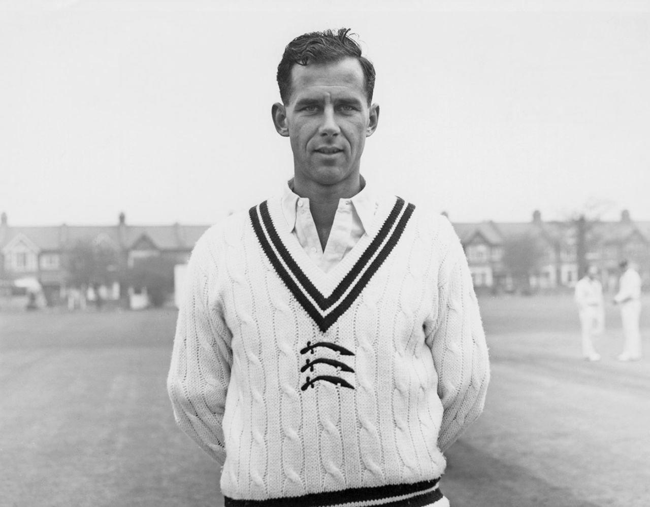 Alan Moss of Middlesex, April 30, 1956
