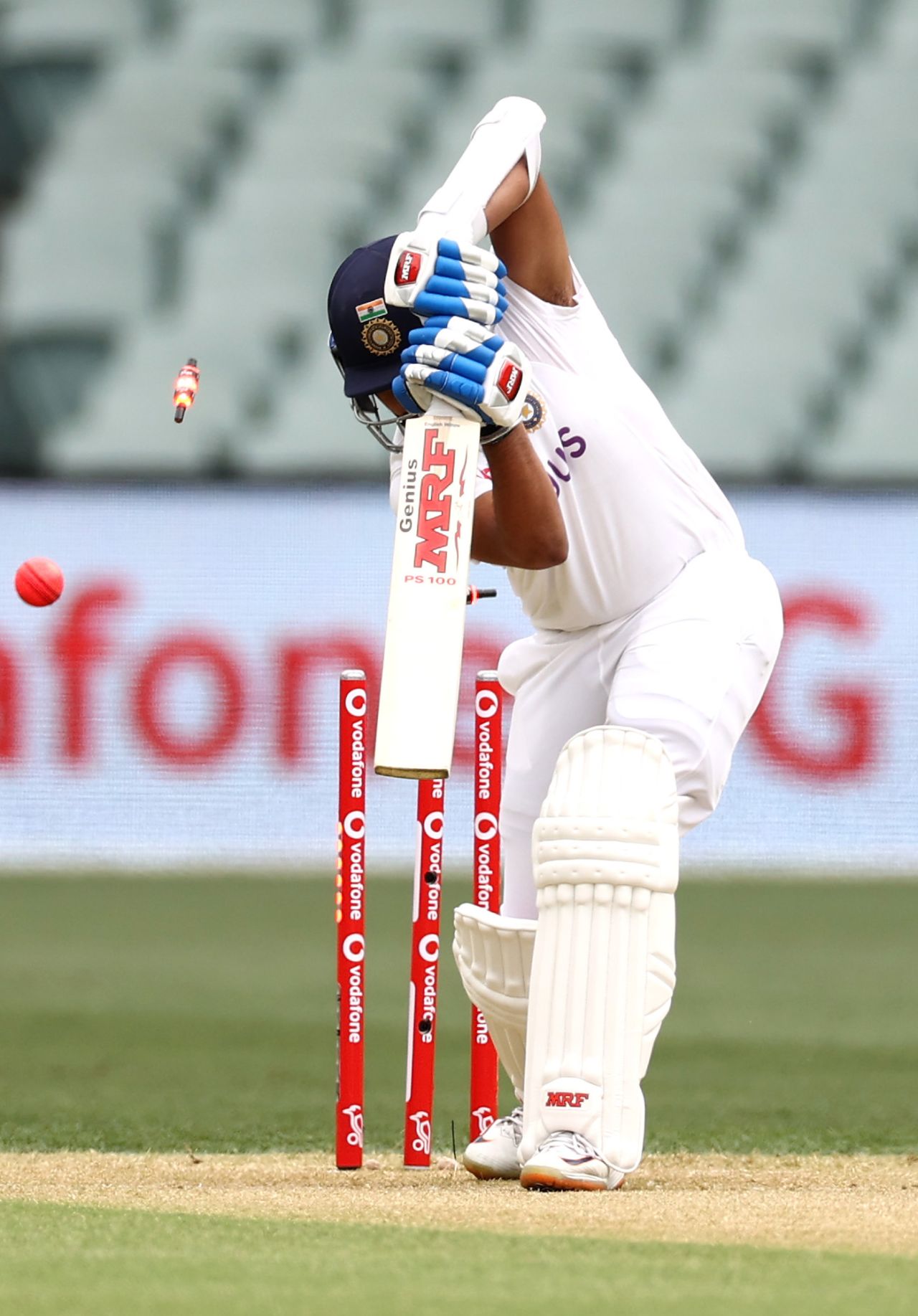 Prithvi Shaw lasted just two deliveries, Australia vs India, 1st Test, Adelaide, 1st day, December 17, 2020