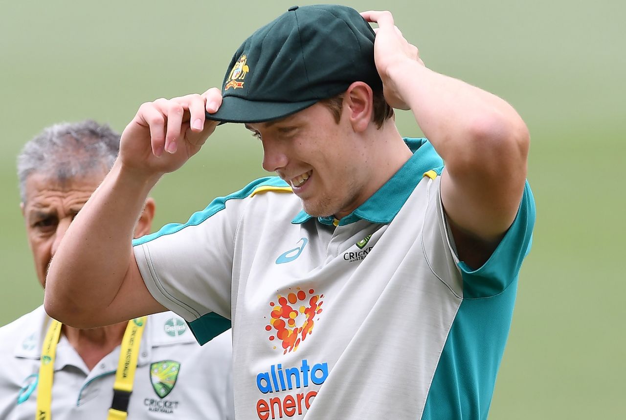 Cameron Green gets his Test cap, Australia vs India, 1st Test, Adelaide, 1st day, December 17, 2020