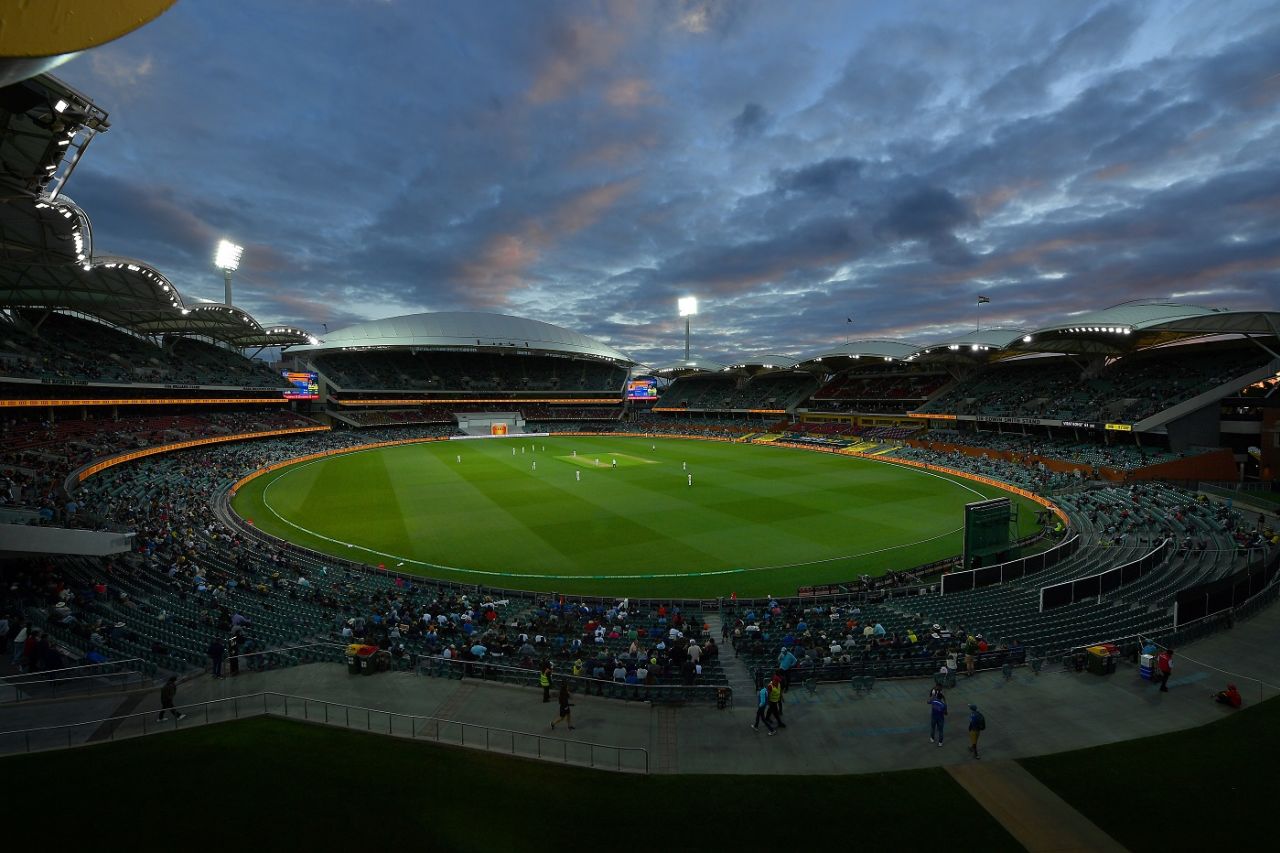 The Adelaide Oval is soaks in the twilight, Australia vs India, 1st Test, Adelaide, 1st day, December 17, 2020