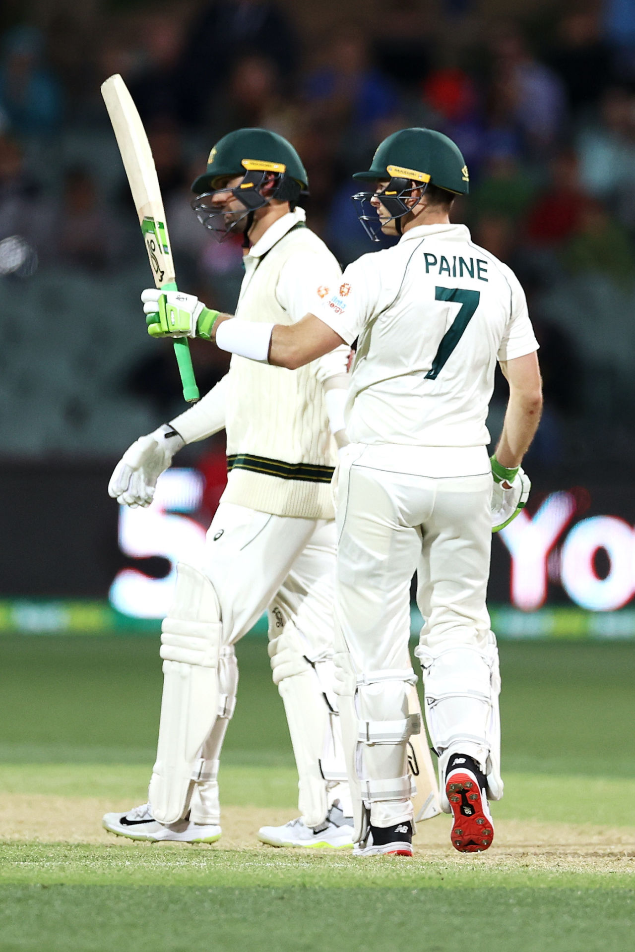 Tim Paine acknowledges his half-century, Australia vs India, 1st Test, Adelaide, 2nd day, December 18, 2020