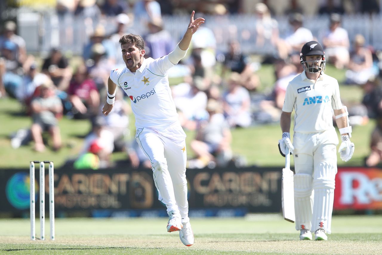 Shaheen Afridi was relentless on the first day but Kane Williamson held New Zealand together, New Zealand vs Pakistan, 1st Test, Mount Maunganui, 1st day, December 26, 2020