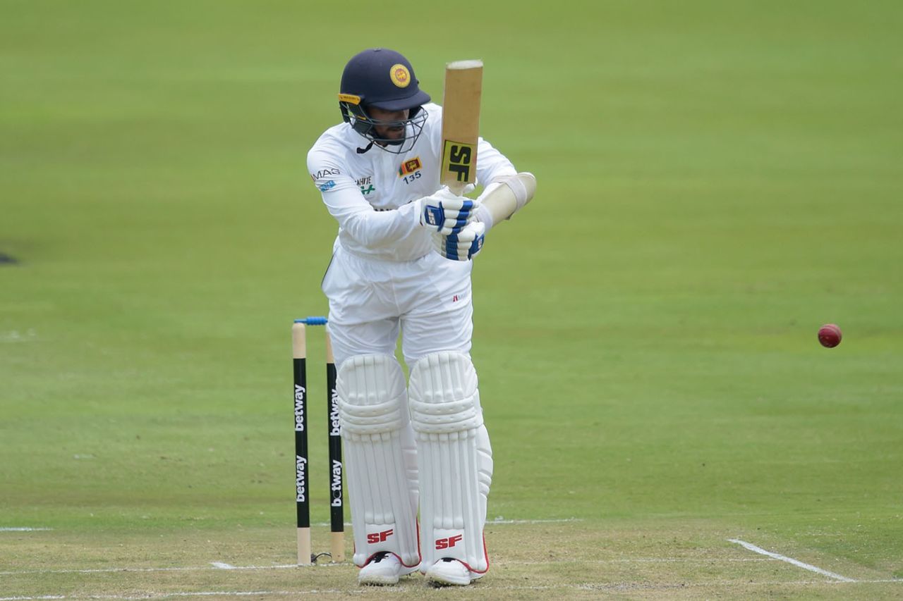 Dhananjaya de Silva works off the hip, South Africa v Sri Lanka, 1st Test, Centurion, December 26, 2020