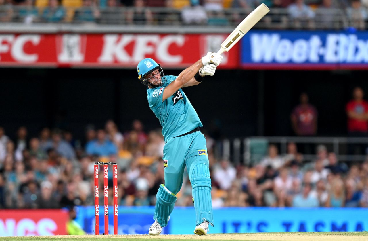 James Bazley held his nerve on T20 debut, Brisbane Heat vs Hobart Hurricanes, BBL, Brisbane, December 27, 2020