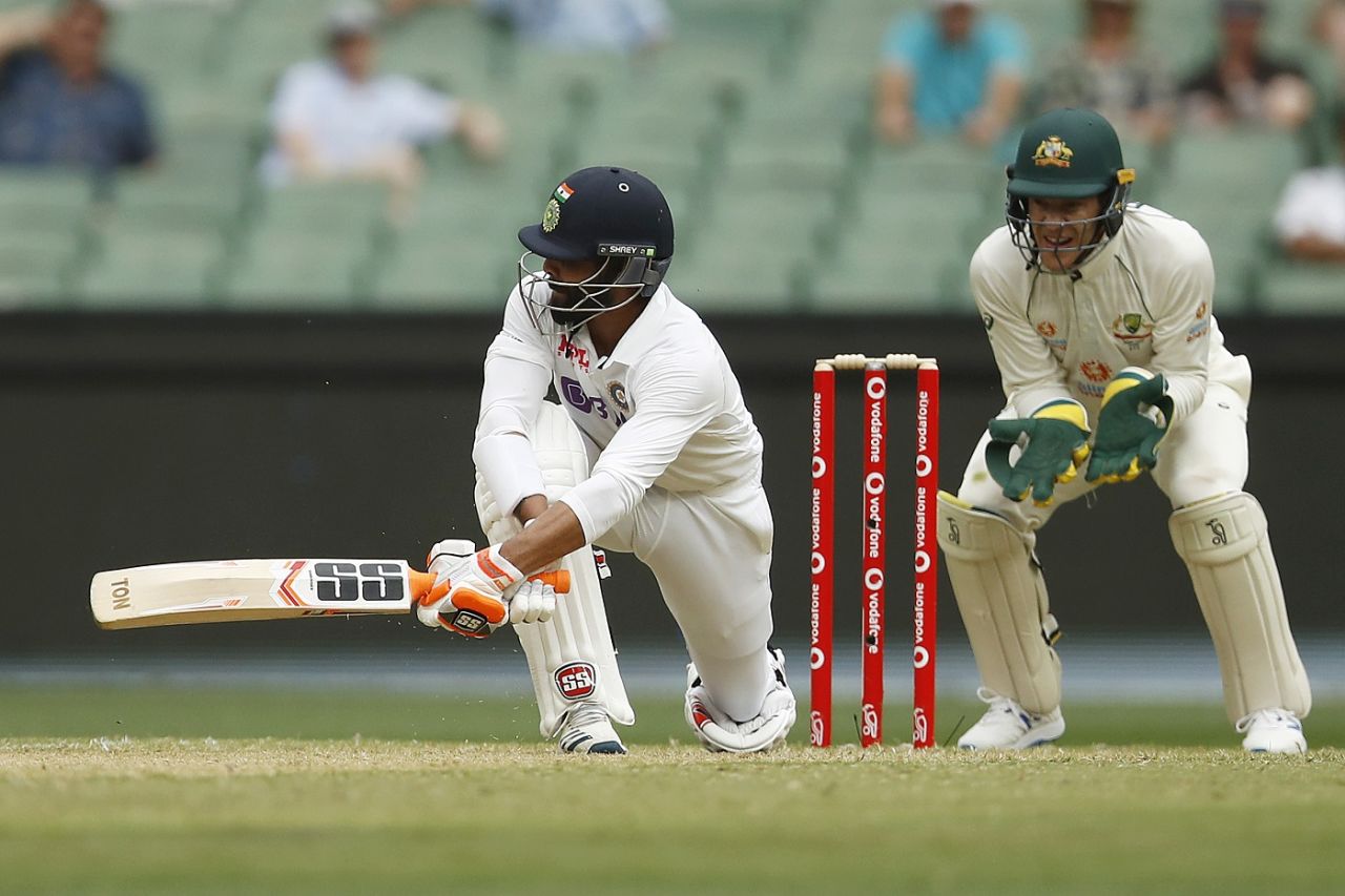 Ravindra Jadeja sweeps Nathan Lyon, Australia vs India, 2nd Test, Melbourne, 2nd day, December 27, 2020


