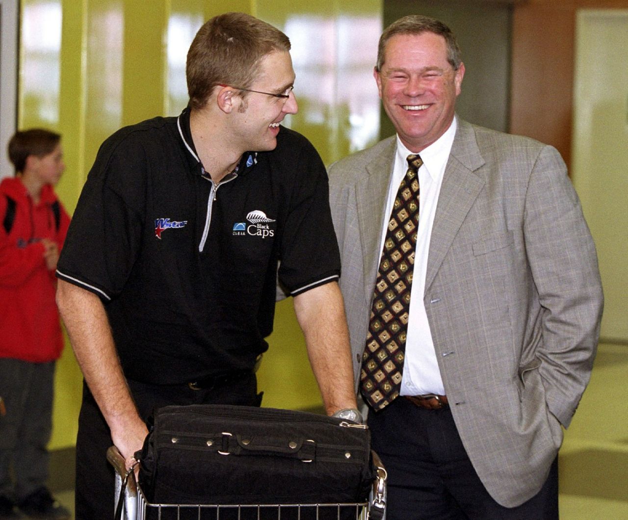 John Reid with Daniel Vettori