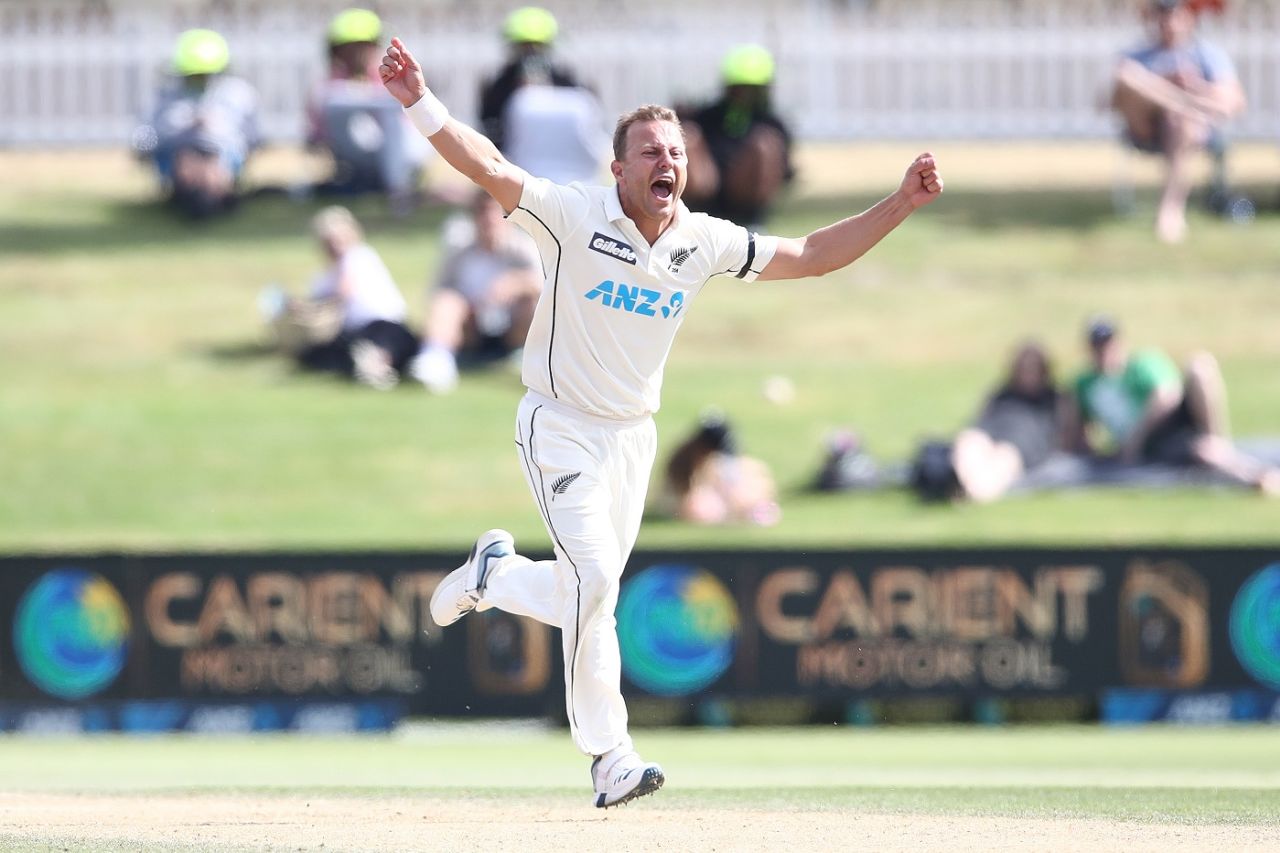 Neil Wagner is pumped, broken toes all but forgotten, New Zealand vs Pakistan, 1st Test, Mount Maunganui, Day 5, December 30 2020


