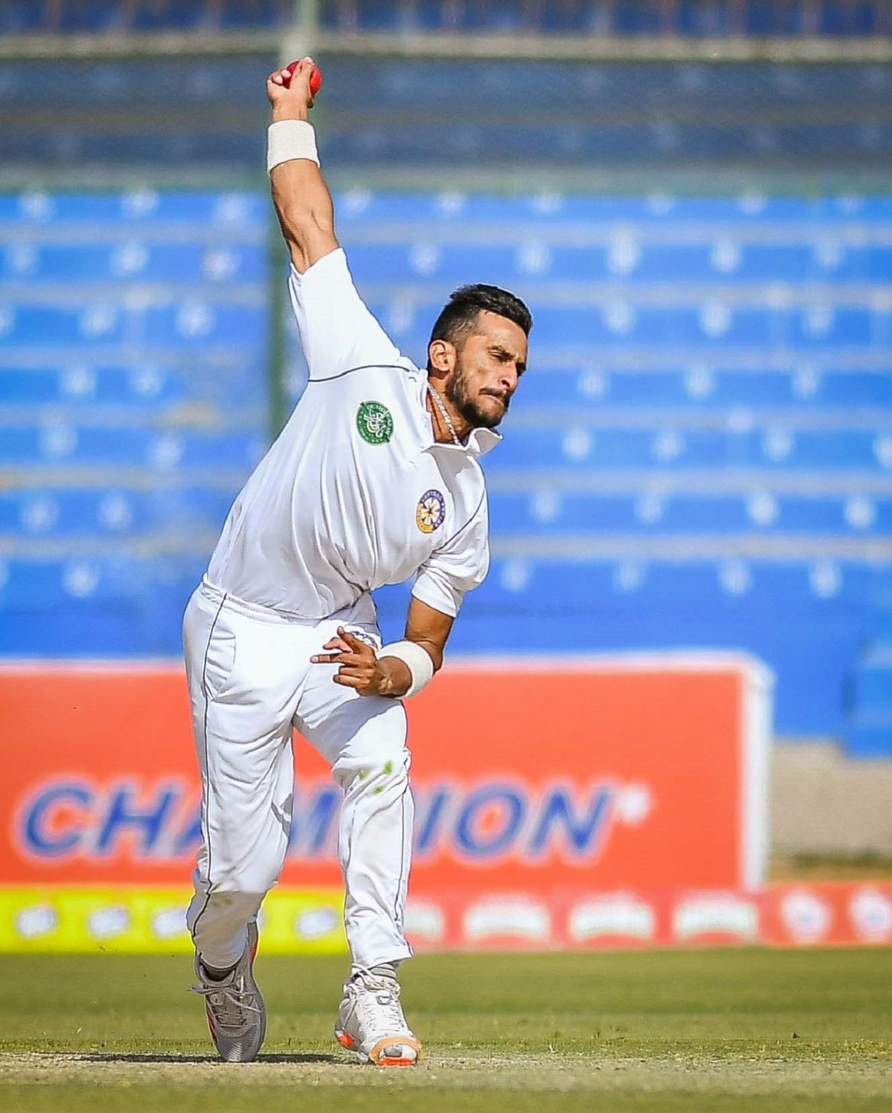 Hasan Ali has been in fine form in the QeA trophy, Khyber Pakhtunkhwa vs Central Punjab, QeA final, Karachi, January 1, 2021