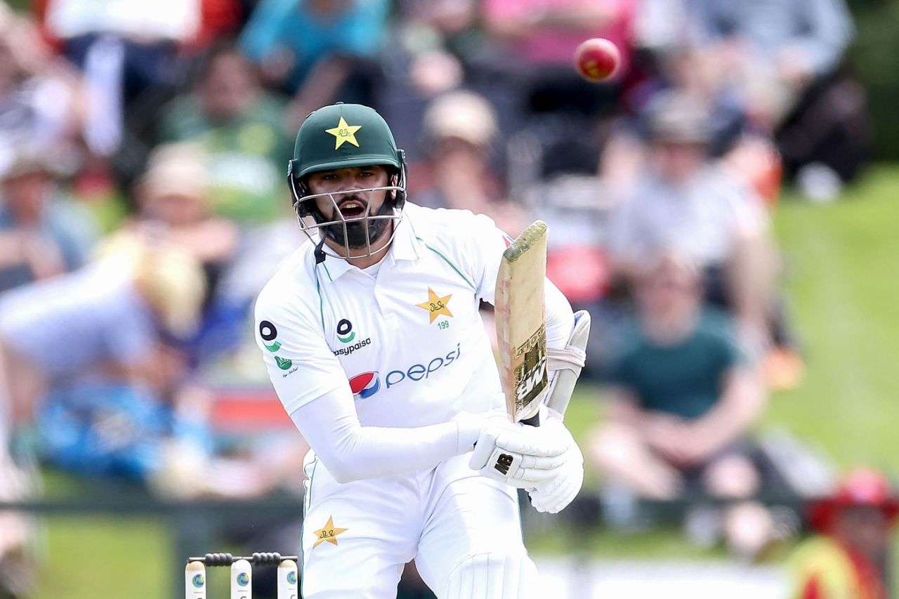 Azhar Ali made an enterprising half-century on the opening day, New Zealand vs Pakistan, Christchurch, 1st day, 2nd Test, January 3, 2020