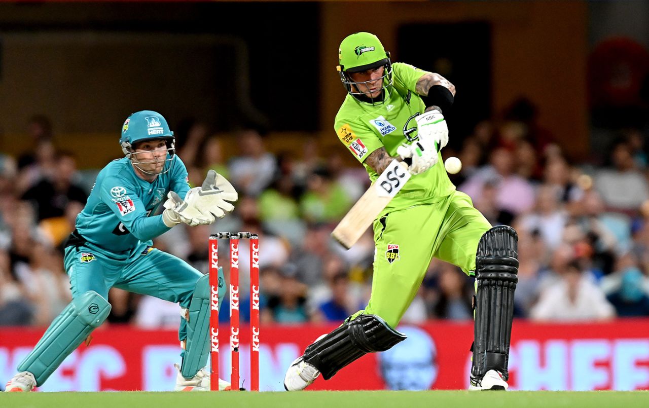 Alex Hales continued to be in good form with 46, Brisbane Heat vs Sydney Thunder, Big Bash League, January 4, 2020