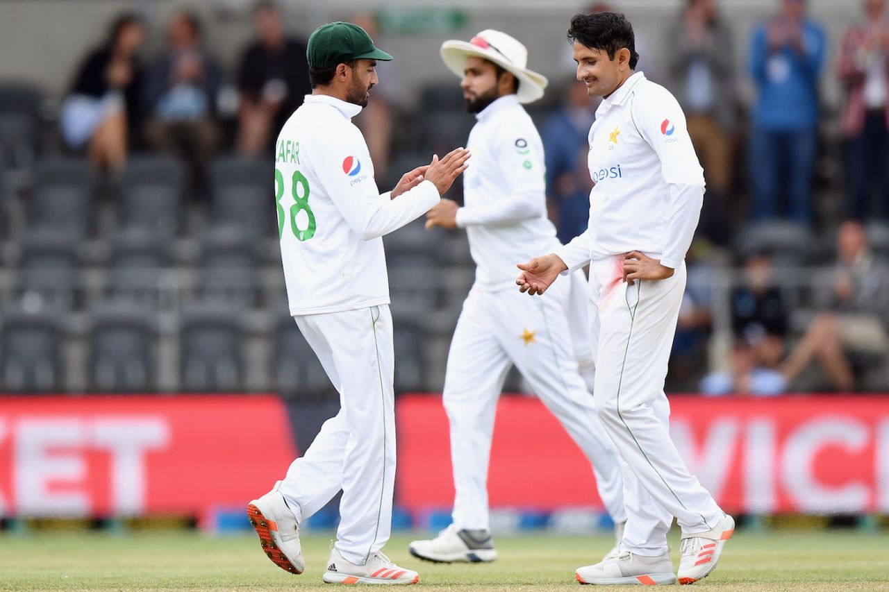 Mohammad Abbas broke the big fourth-wicket partnership, New Zealand v Pakistan, 2nd Test, Christchurch, 3rd day, January 5, 2021