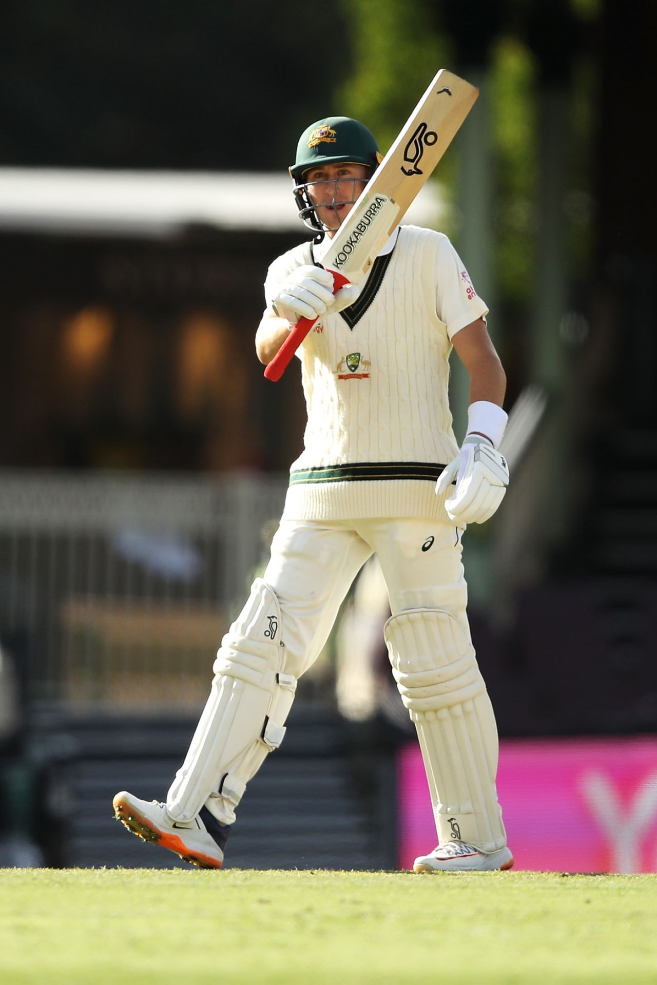Marnus Labuschagne scored his first half-century of the series, Australia vs India, 3rd Test, Sydney, 1st day, January 7, 2021