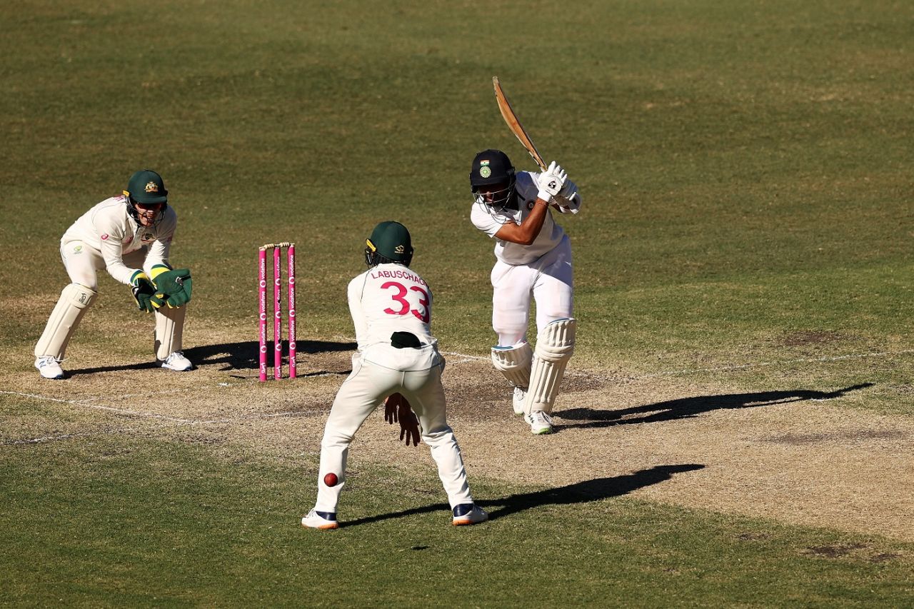 Cheteshwar Pujara uses his feet, Australia vs India, 3rd Test, Sydney, 4th day, January 10, 2021