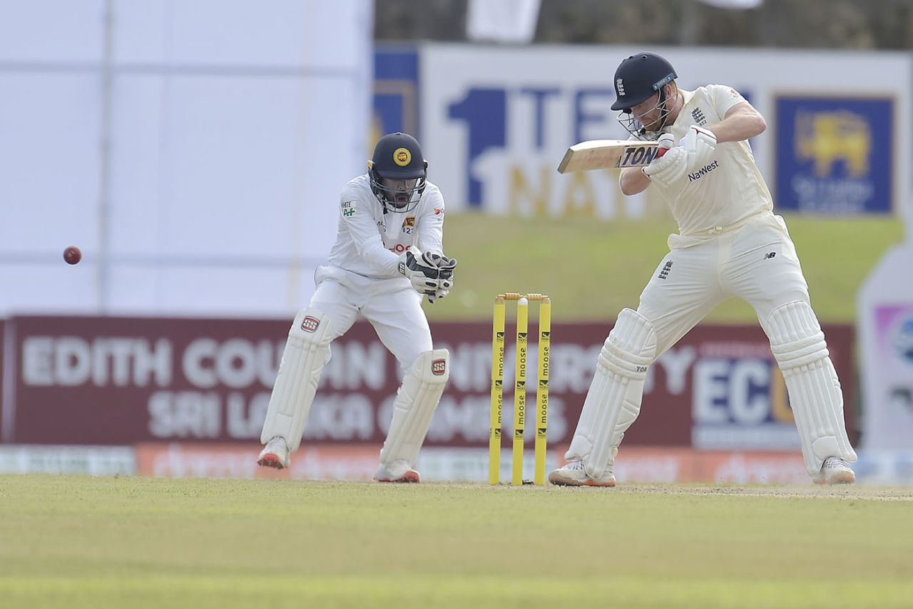 Jonny Bairstow played his first Test in over a year, Sri Lanka v England, 1st Test, Galle, 1st day, January 14, 2021