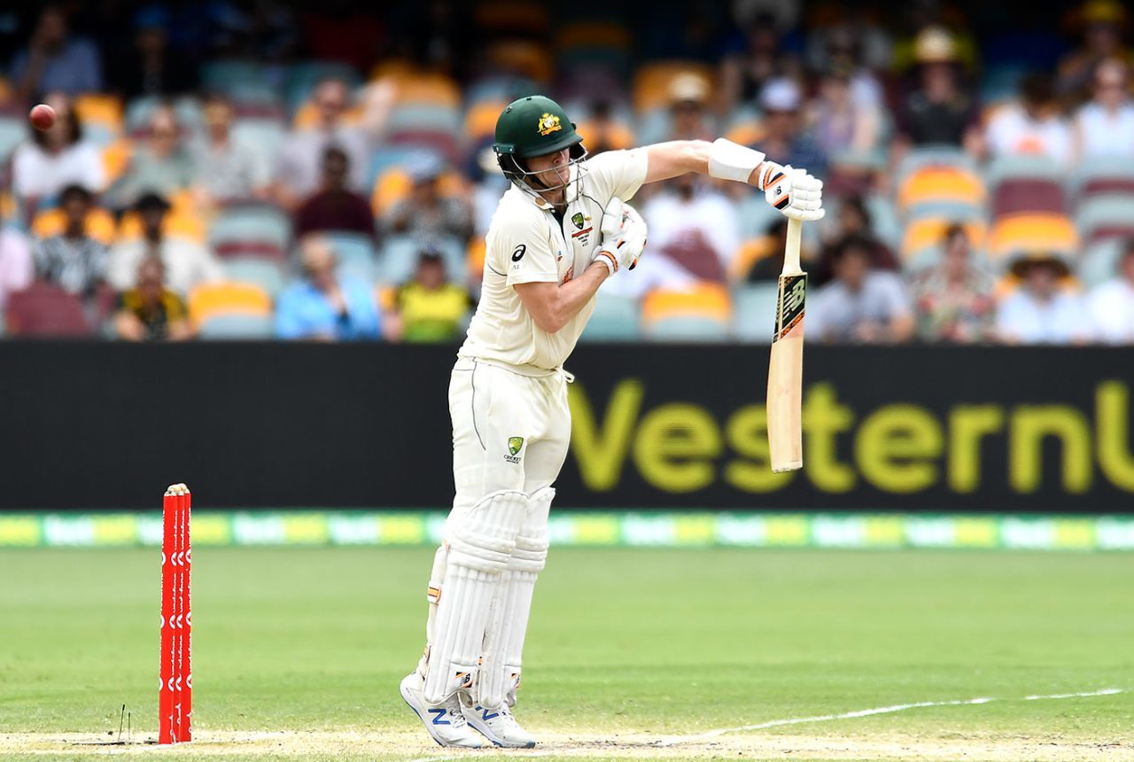 Steven Smith fended a brute of a ball to gully, Australia vs India, 4th Test, Brisbane, 4th day, January 18, 2021