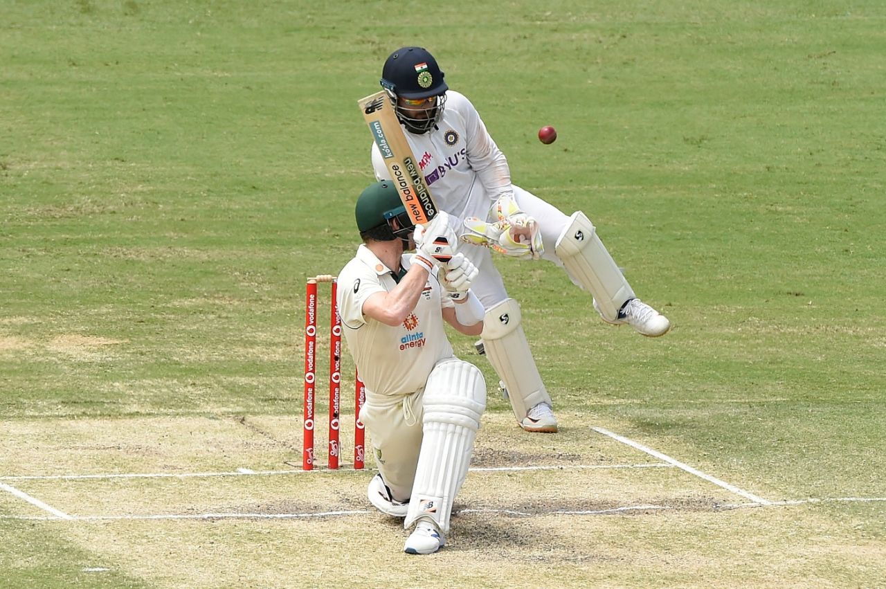 Steven Smith sweeps one past Rishabh Pant, Australia vs India, 4th Test, Brisbane, 4th day, January 18, 2021