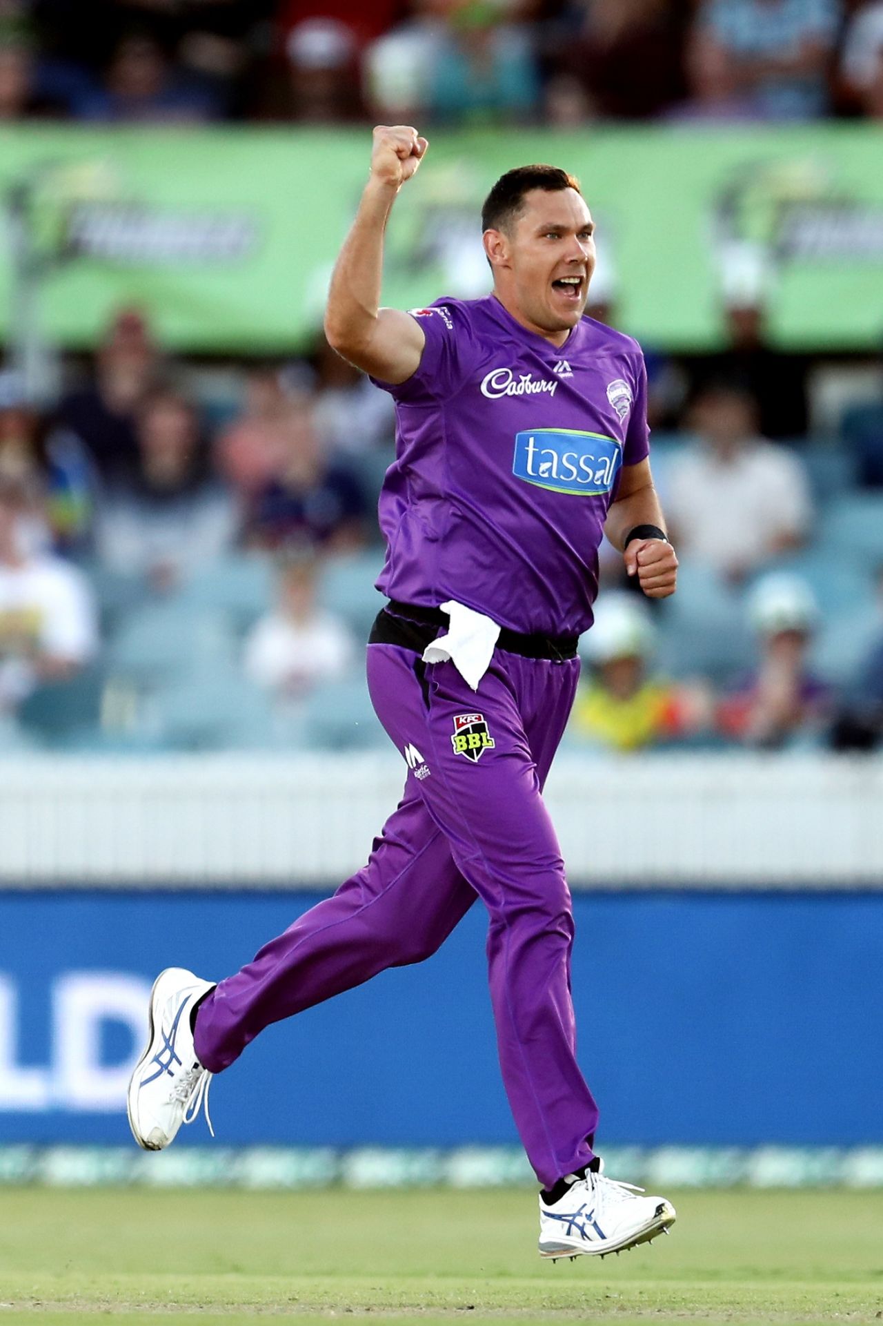 Scott Boland picked up three wickets in five balls, Sydney Thunder vs Hobart Hurricanes, Canberra, BBL 2020-21, January 18, 2021