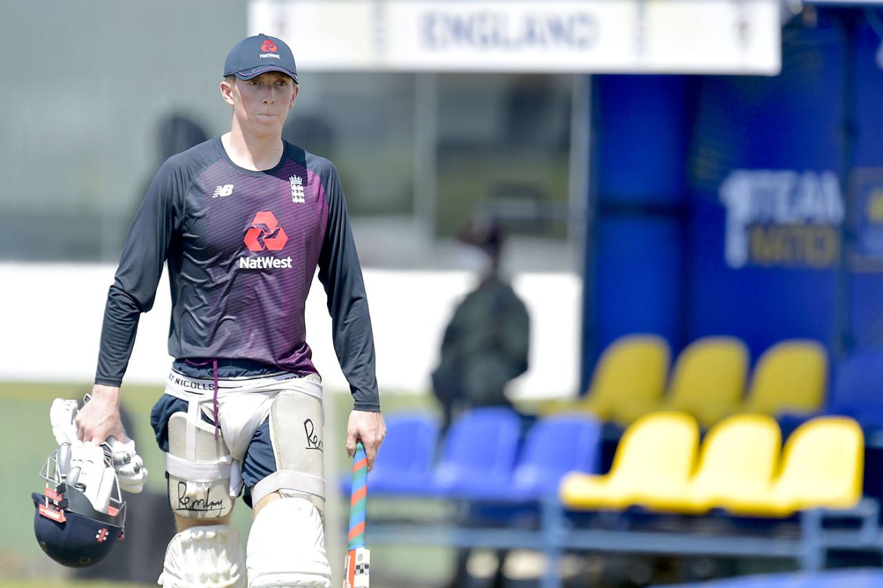 Zak Crawley heads to the nets to prepare for the 2nd Test vs Sri Lanka, Galle, 20 January 2021