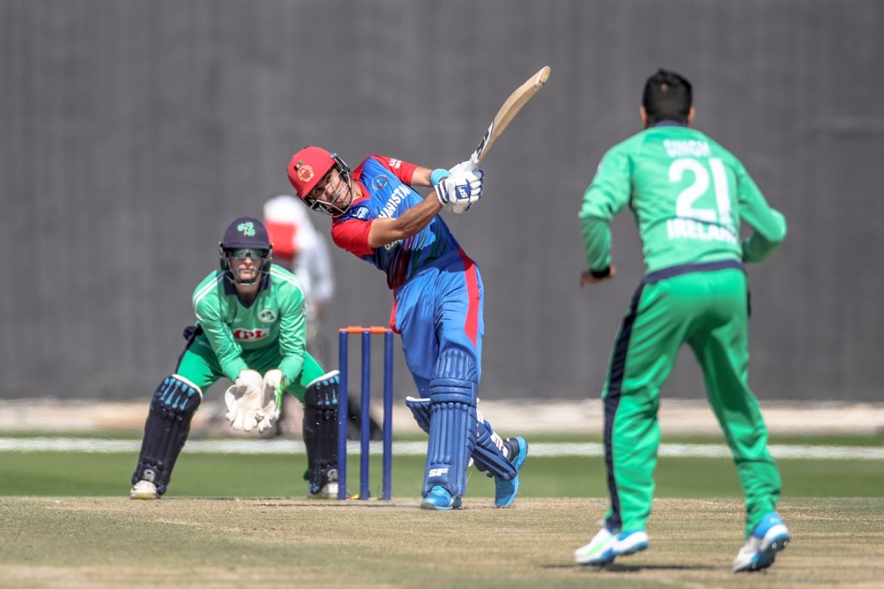 Rahmanullah Gurbaz goes big on debut, Afghanistan vs Ireland, 1st ODI, Abu Dhabi, January 21, 2021