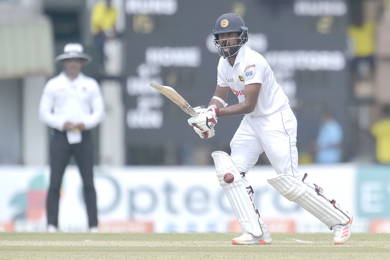 Lahiru Thirimanne calls no run, Sri Lanka vs England, 2nd Test, Galle, January 22, 2021