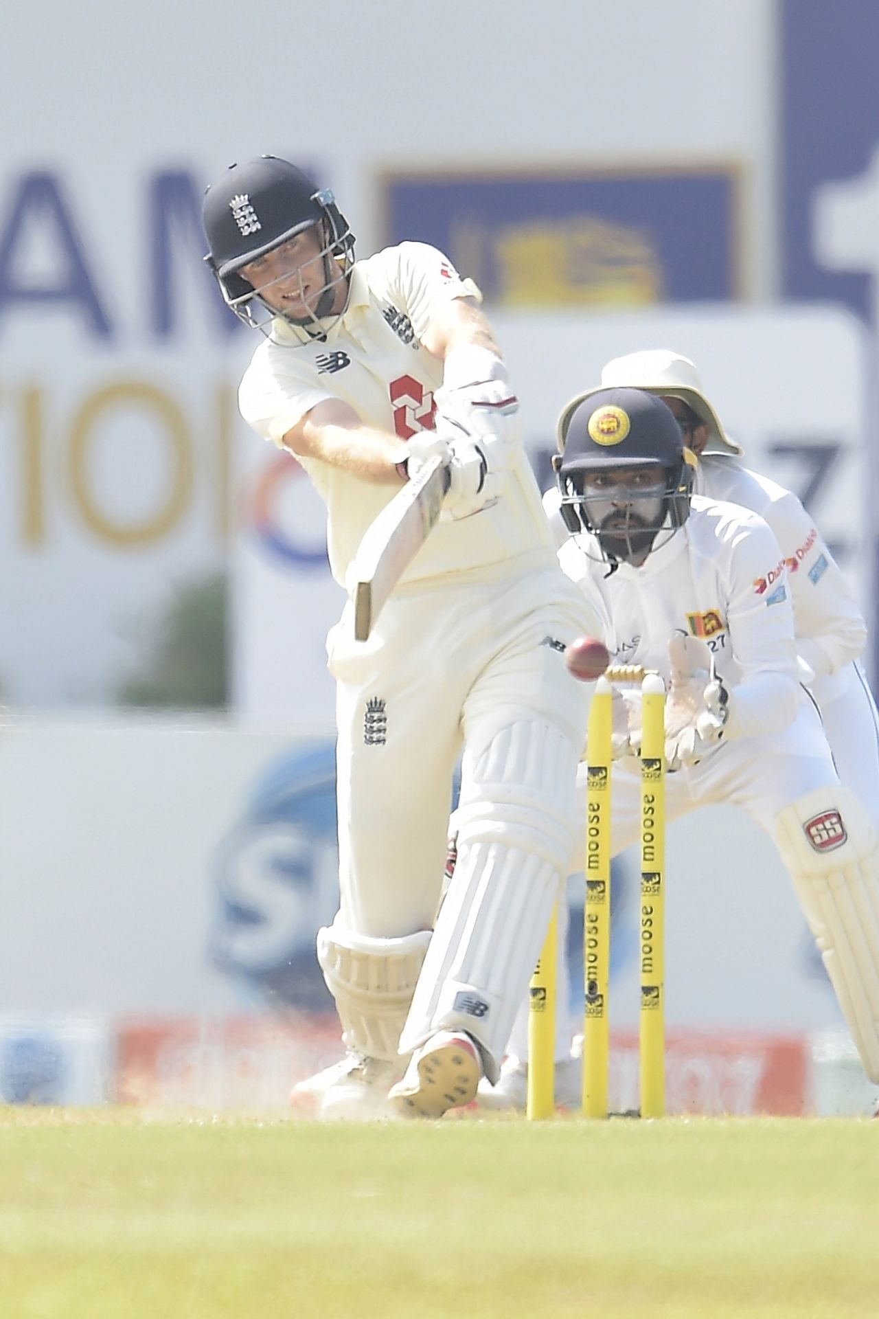Joe Root targets the leg side, Sri Lanka vs England, 2nd Test, Galle, 3rd day, January 24, 2021