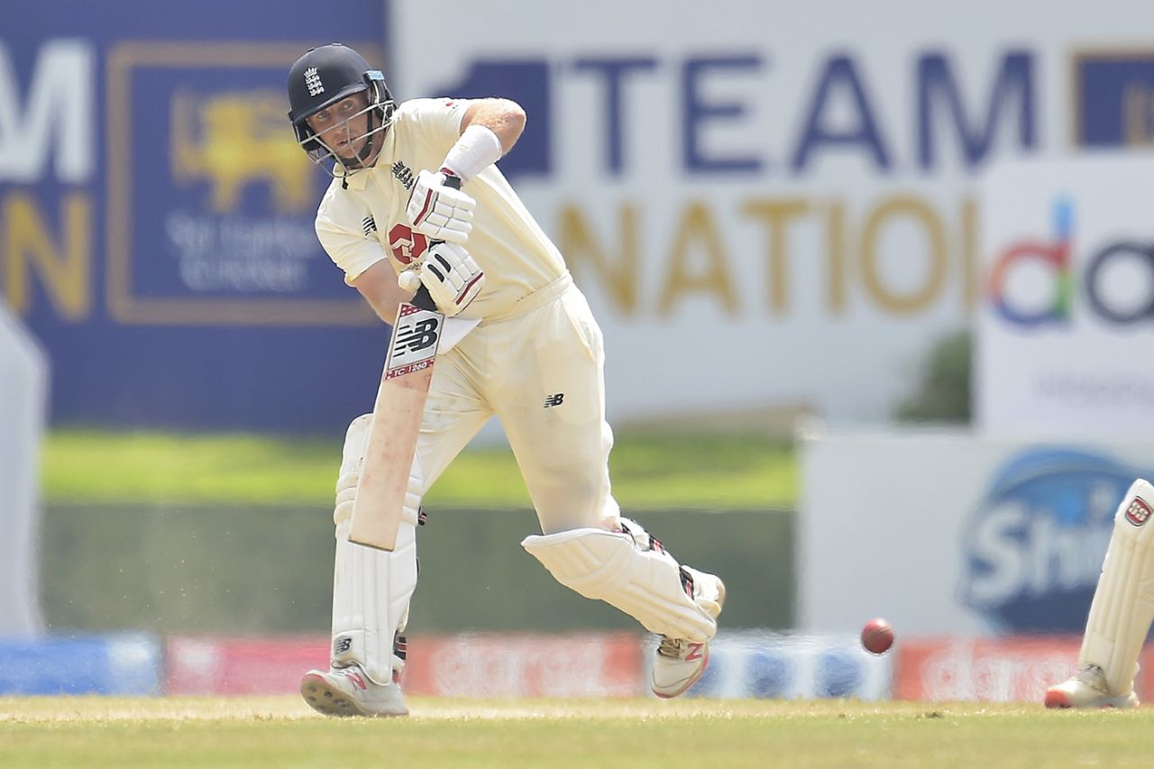 Joe Root works one into the leg side, Sri Lanka vs England, 2nd Test, Galle, 3rd day, January 24, 2021