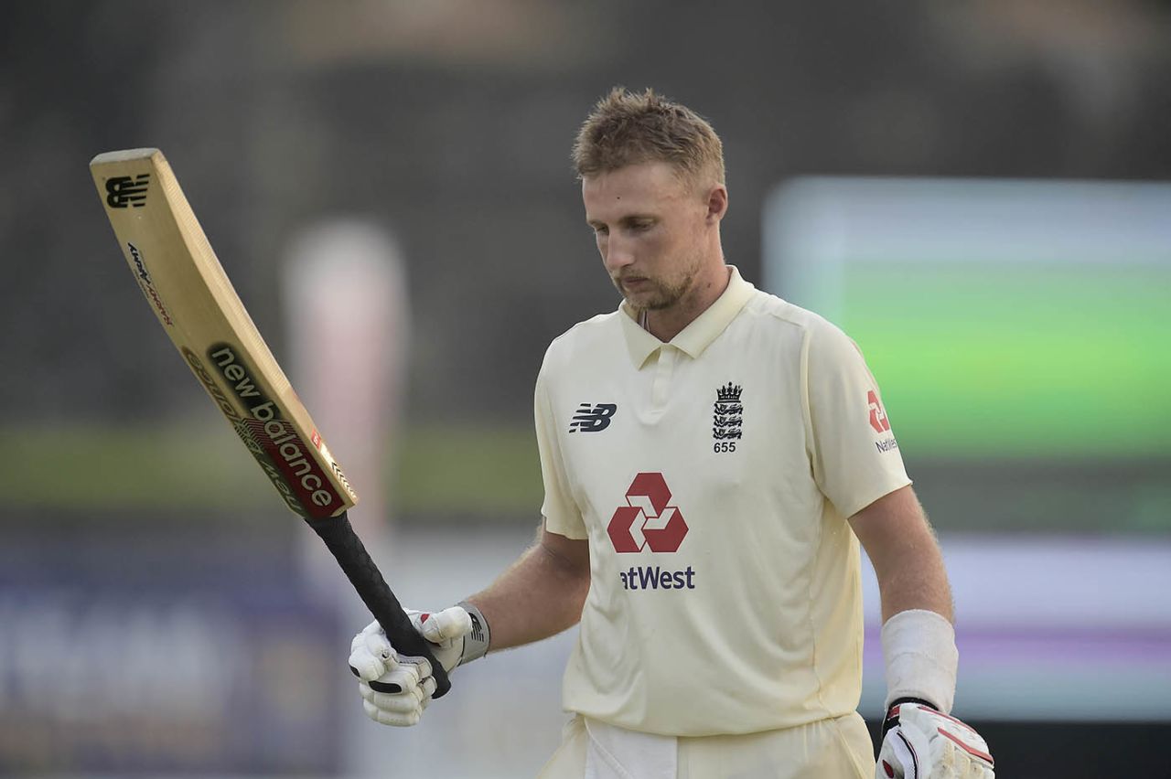 Joe Root walks off after finally being dismissed for 186, Sri Lanka vs England, 2nd Test, Galle, 3rd day, January 24, 2021