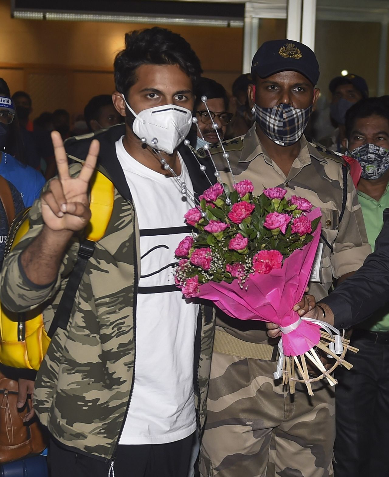 Shardul Thakur is welcomed back in Mumbai, Mumbai, January 21, 2021