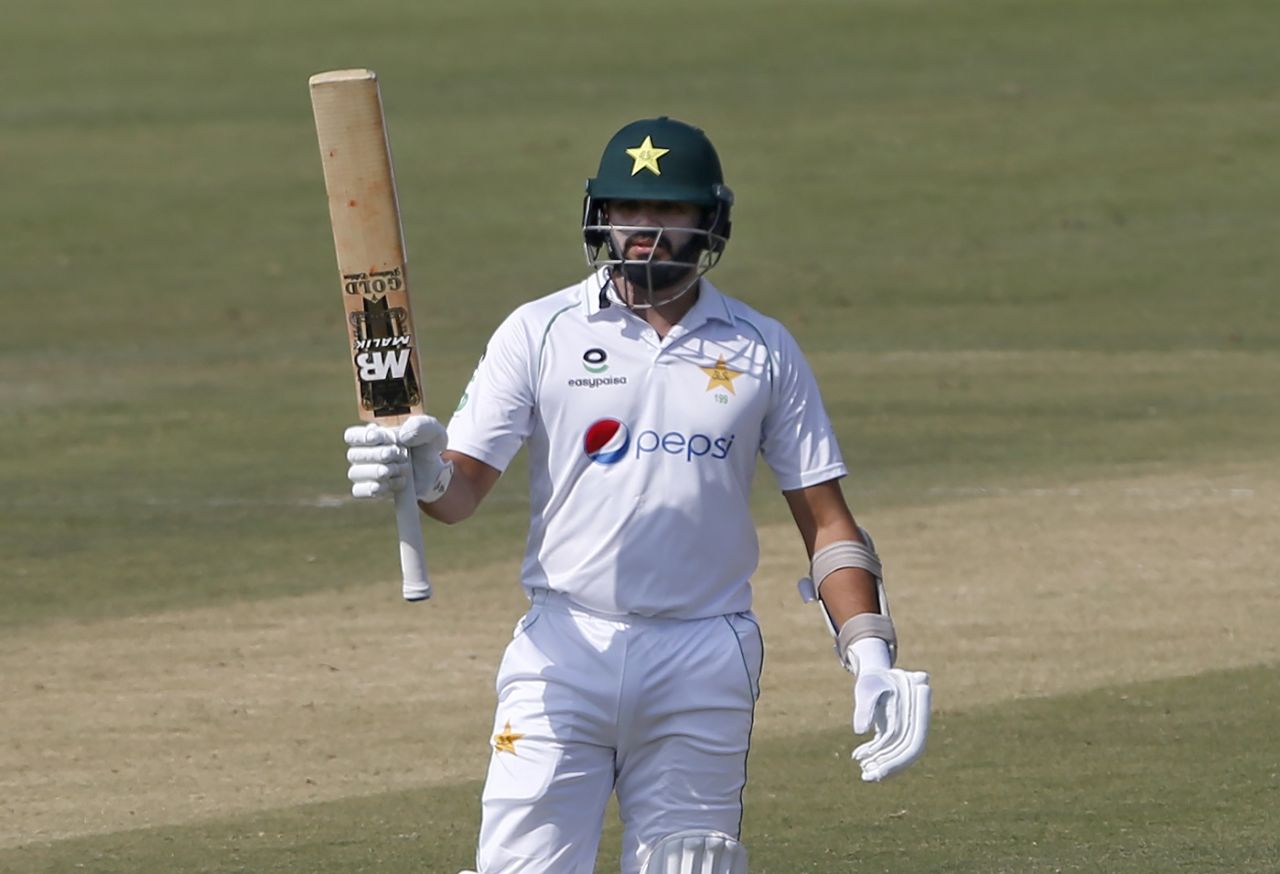 Azhar Ali brings up his fifty, Pakistan vs South Africa, 1st Test, Karachi, 2nd day, January 27, 2021