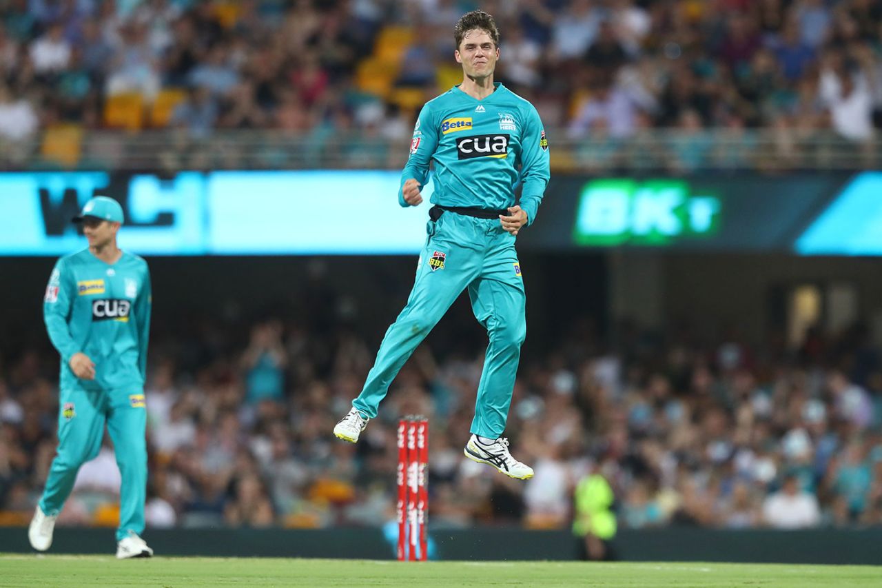 Mitchell Swepson had another excellent night, Brisbane Heat vs Adelaide Strikers, BBL, Gabba, January 29, 2021