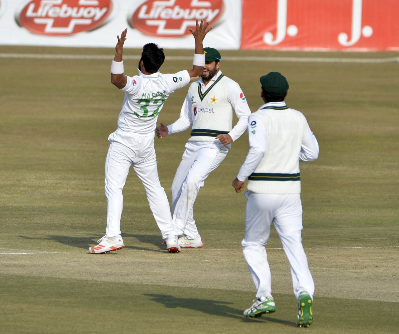 Hasan Ali struck back-to-back blows just before tea, Pakistan vs South Africa, 2nd Test, Rawalpindi, 2nd day, February 5, 2021