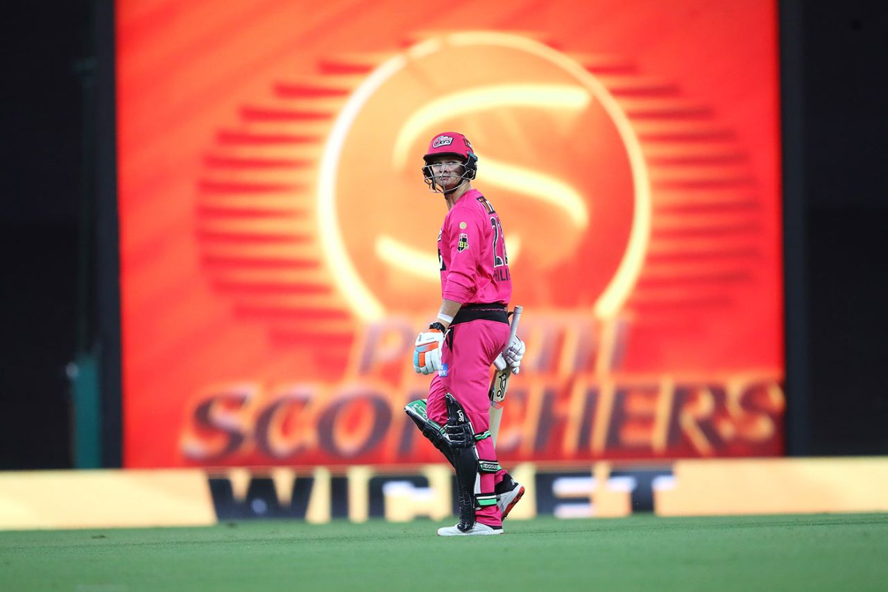 Josh Philippe was run out after a mix-up with James Vince, Sydney Sixers vs Perth Scorchers, BBL final, SCG, February 6, 2021