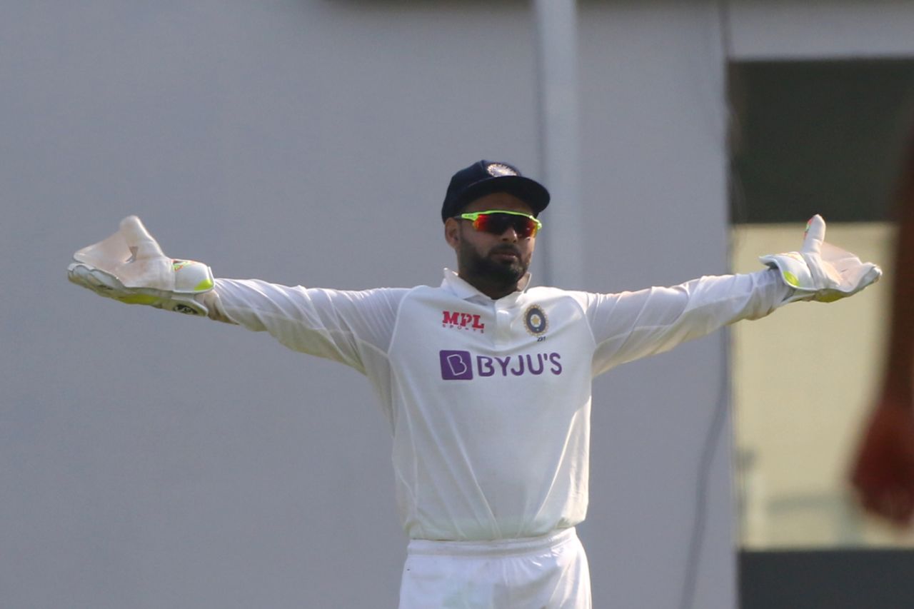 How much do you want that appeal to go your way, Rishabh Pant? India vs England, 1st Test, Chennai, 2nd day, February 6, 2021